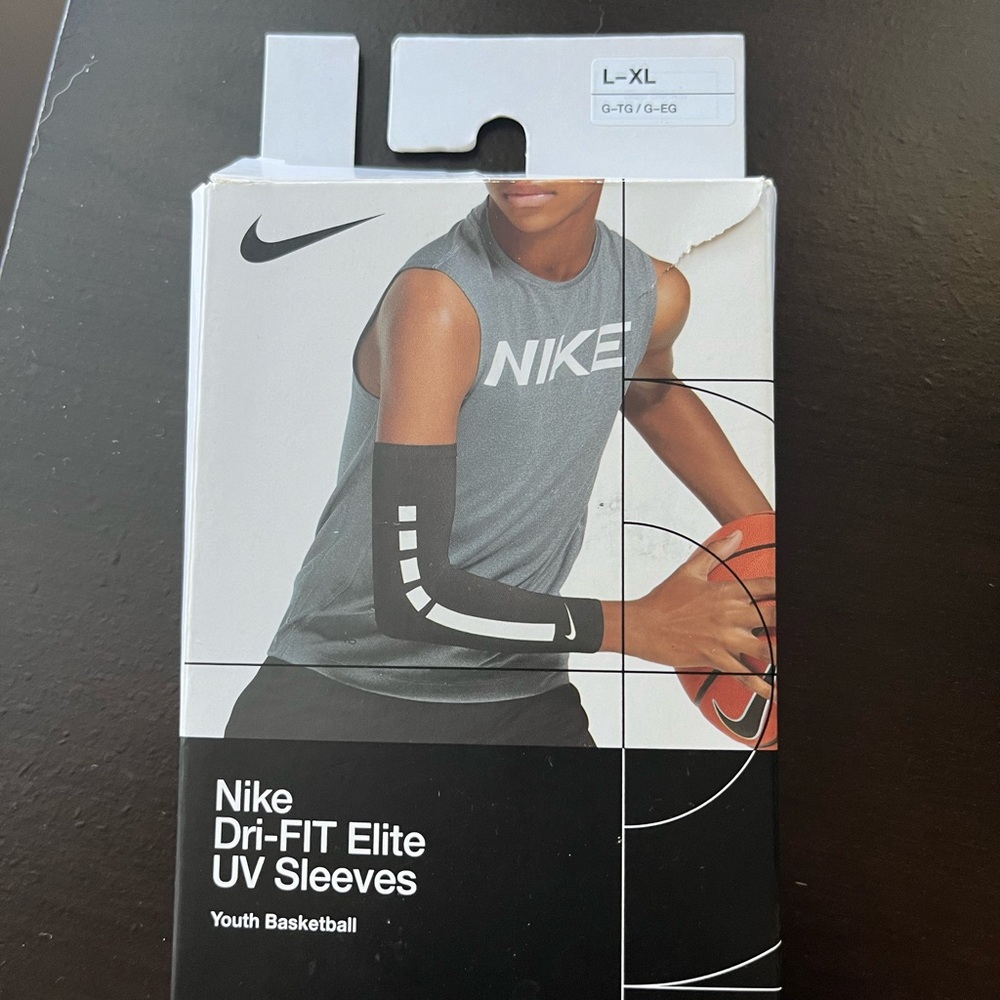 Nike drifit basketball youth basketball sleeves.  NWT.